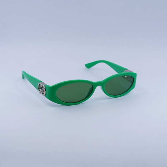 🕶️ New Gucci GG1660S 005 Sunglasses - Green Frame, Green Lenses - Picture 1 of 13